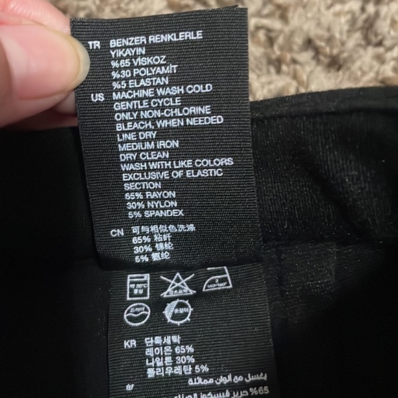 & Other Stories Ankle Tie Dress Pants - Picture 4 of 6